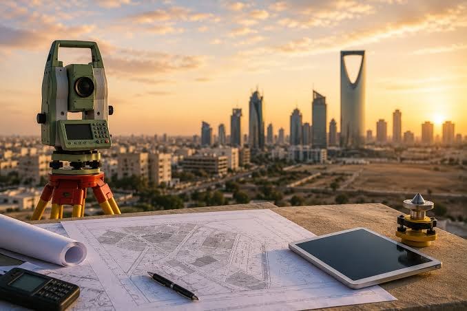 الرفع والتقارير المساحية